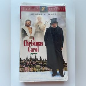 A Christmas Carol Vintage VHS 🎥🍿